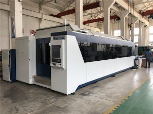 професионална CNC ласерска машина за сечење 1000w 1500w со табела за размена