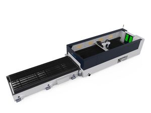 машина за сечење со ласер со висока прецизност на метални влакна 500w raycools главата за сечење