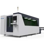 двојна маса CNC ласерска метална машина за сечење, автоматска машина за сечење ласерски плочи