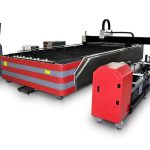 затворена тип cnc влакна машина за сечење 500w / 1000w голема јачина