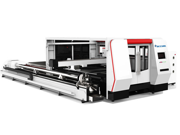 Cnc машина за сечење ласерски влакна 1000w со систем за контрола на коприви